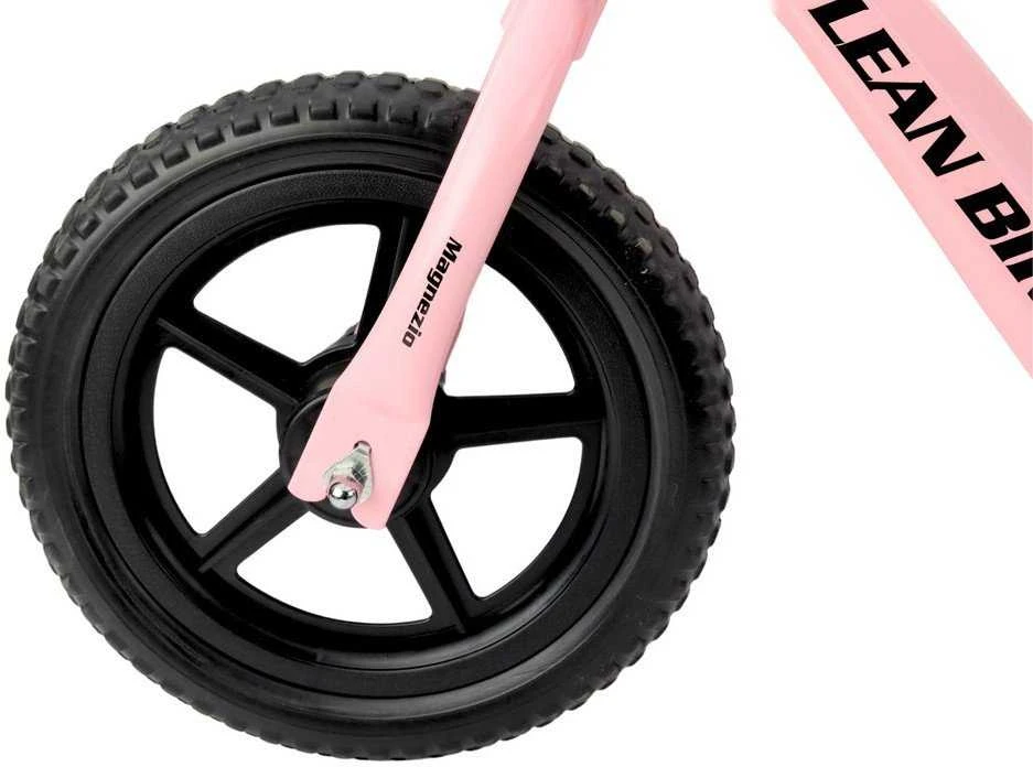 Lean Trike Balansinis dviratis vaikams CANDY, magnio rėmas, rožinis