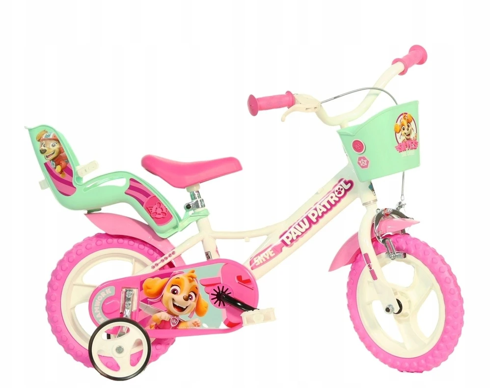 Ks Cycling Dino Bikes Licence Vaikiškas dviratis 12" "PAW PATROL GIRL"