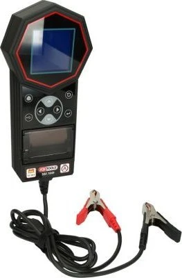 KS Tools 12V / 24V Baterija Charge & Start Analyzer w. spausdinti