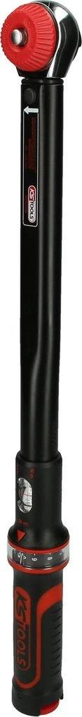 Dinamometrinis raktas su terkšle ERGOTORQUEprecision 1/2" 60-320Nm, KS Tools