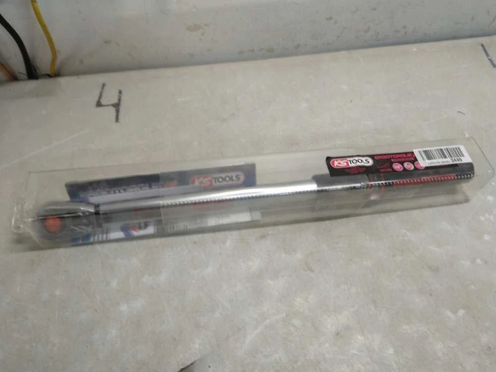 1/2" Dinamometrinis raktas su terkšle ERGOTORQUEprecision 40-200Nm, KS Tools