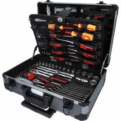 KS Tools 1/4 +1/2 universalus įrankių rinkinys, 130 dalių 911.0630
