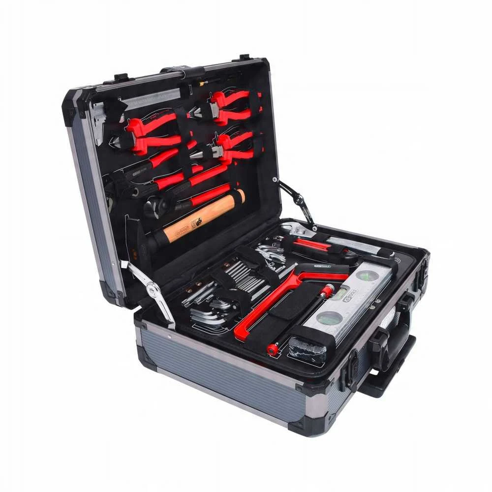 KS Tools 1/4 +1/2 universalus įrankių rinkinys, 130 dalių 911.0630
