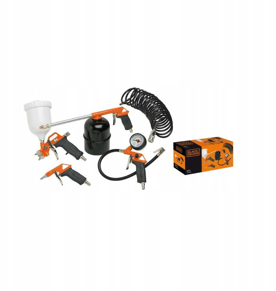 Black & Decker Pneumatinis įrankių komplektas 9045852BND, 5 vnt