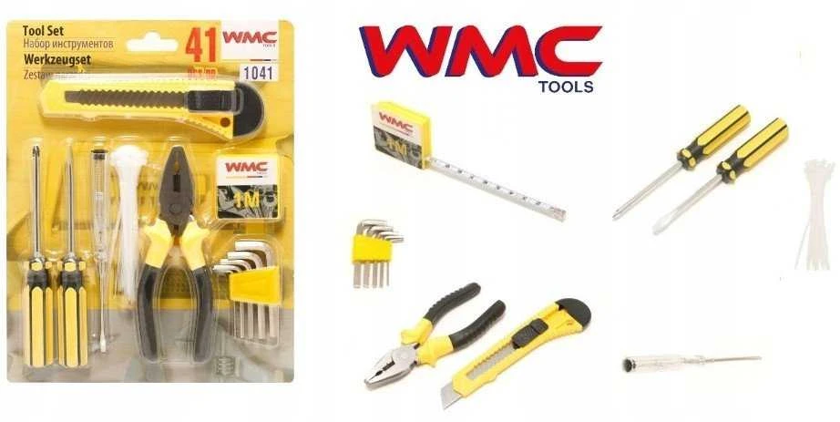 Wmc_Tools Įrankių rinkinys WMC TOOLS 1041 41 vnt.