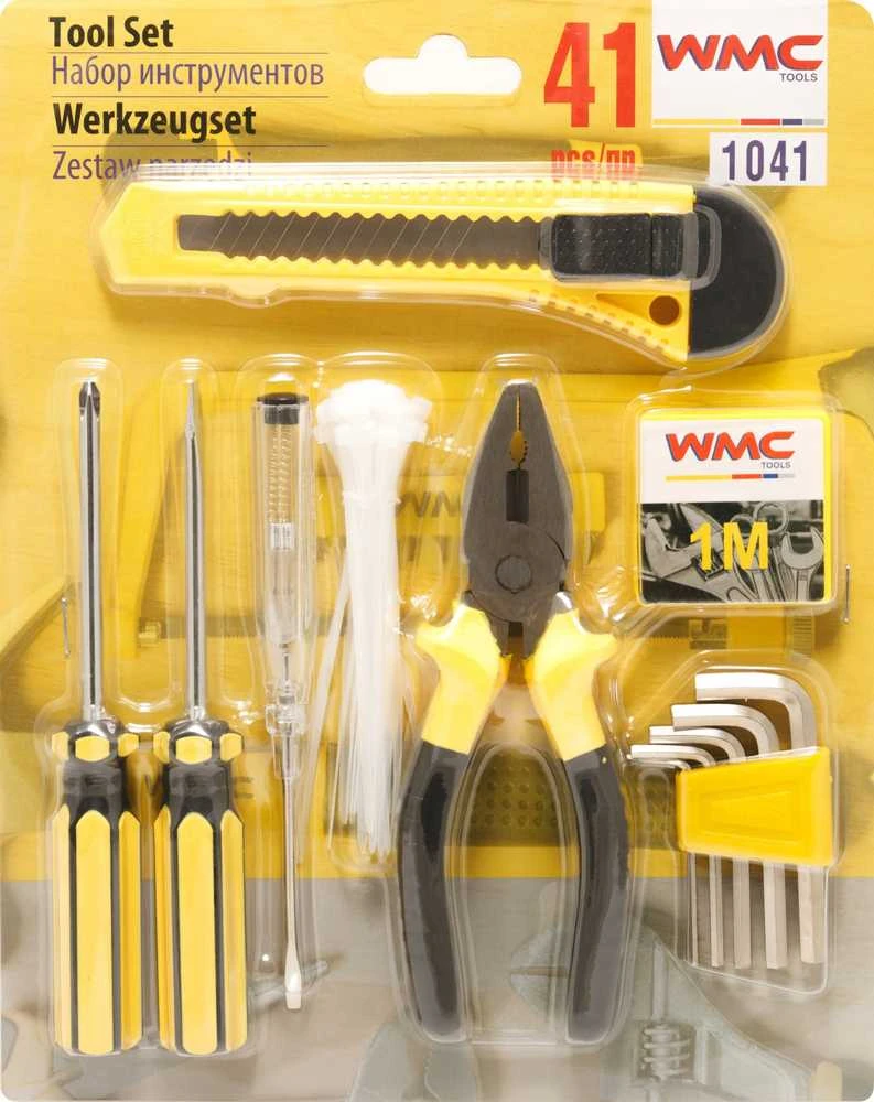 Wmc_Tools Įrankių rinkinys WMC TOOLS 1041 41 vnt.