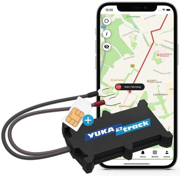„IoT YUKAtrack easyWire 2G AIO GPS automobilio sekiklis su SIM kortele ir duomenimis“
