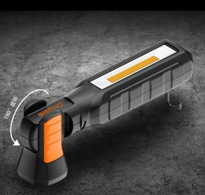 Urzadzenia Warsztatowe Dirbtuvių įranga KT HC COB LED DIRBTUVĖS LAMPAS 700lm POWERBANK