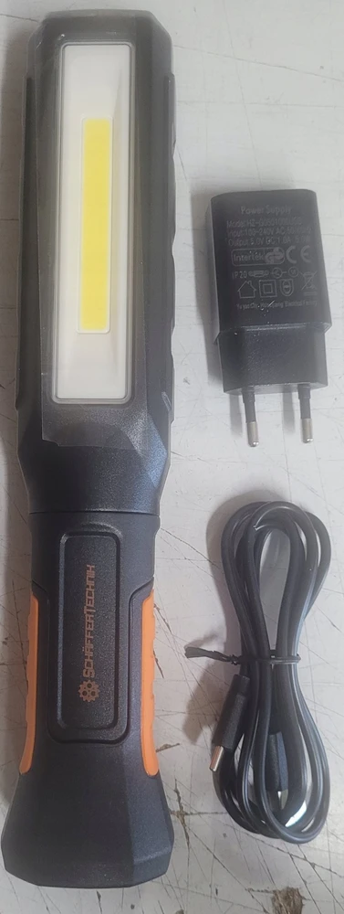 Urzadzenia Warsztatowe Dirbtuvių įranga KT HC COB LED DIRBTUVĖS LAMPAS 700lm POWERBANK