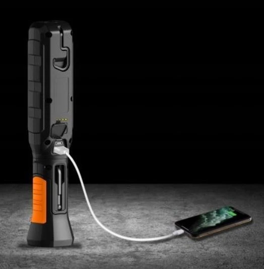Urzadzenia Warsztatowe Dirbtuvių įranga KT HC COB LED DIRBTUVĖS LAMPAS 700lm POWERBANK