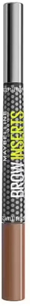 „Maybelline“ antakių įdėklas, švelnus rudas, 1 U