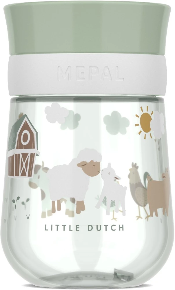 Little Dutch KUBEK DZIECIĘCY TRENINGOWY DO NAUKI PICIA MIO 300 ML LITTLE FARM