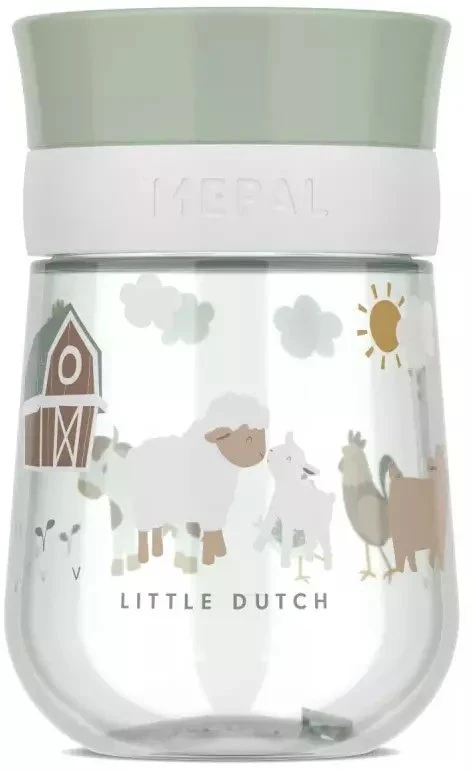 Little Dutch KUBEK DZIECIĘCY TRENINGOWY DO NAUKI PICIA MIO 300 ML LITTLE FARM