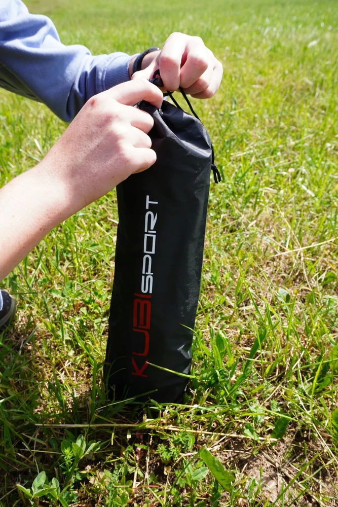 Kubisport Kije kijki trekkingowe składane 5-częściowe regulowane 115-135 cm (Kub_05-LTH134K)