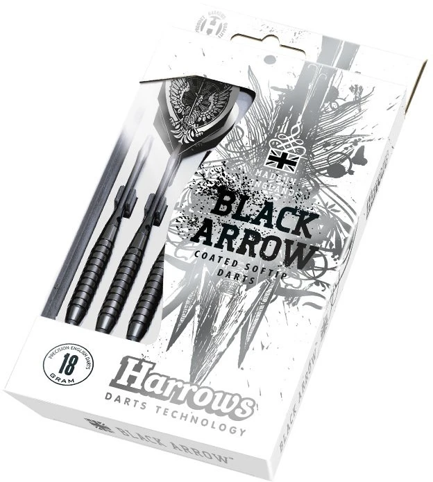 Harrows DartsSoftip Juodas ARROW 7011 18gK2/gK