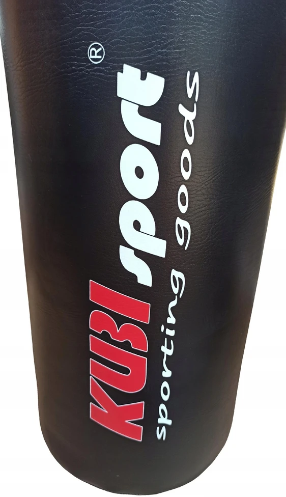Kubisport Bokso treniruočių kumščiavimo maišas juodas 100 cm