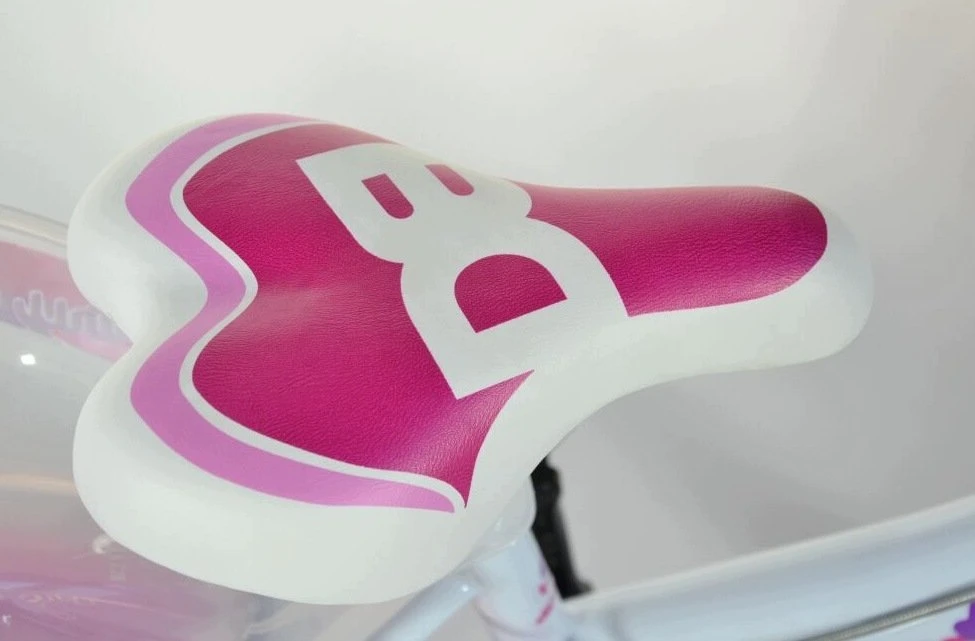 Kubisport Vaikiškas dviratis 16 colių Fairy mergaitėms su krepšeliu ir sėdynėle Dino Bikes (Kub_05-CSK5166K-BF)