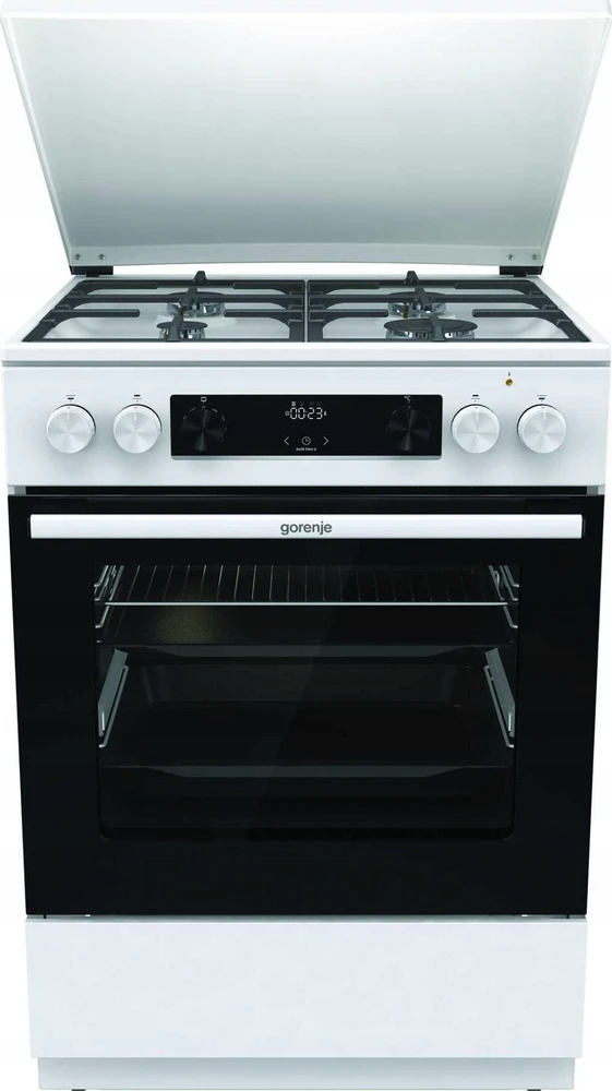 Dujinė viryklė su elektrine orkaite Gorenje GKS6C71WF (Pažeista pakuotė)