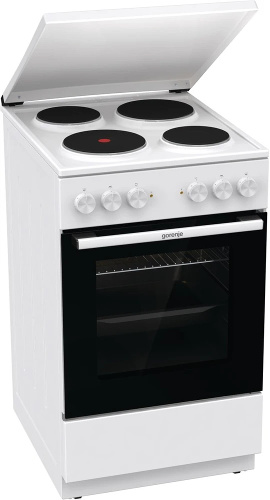 Viryklė Kuchenka Gorenje GE5A23WH Kuchenka elektrinė 50cm