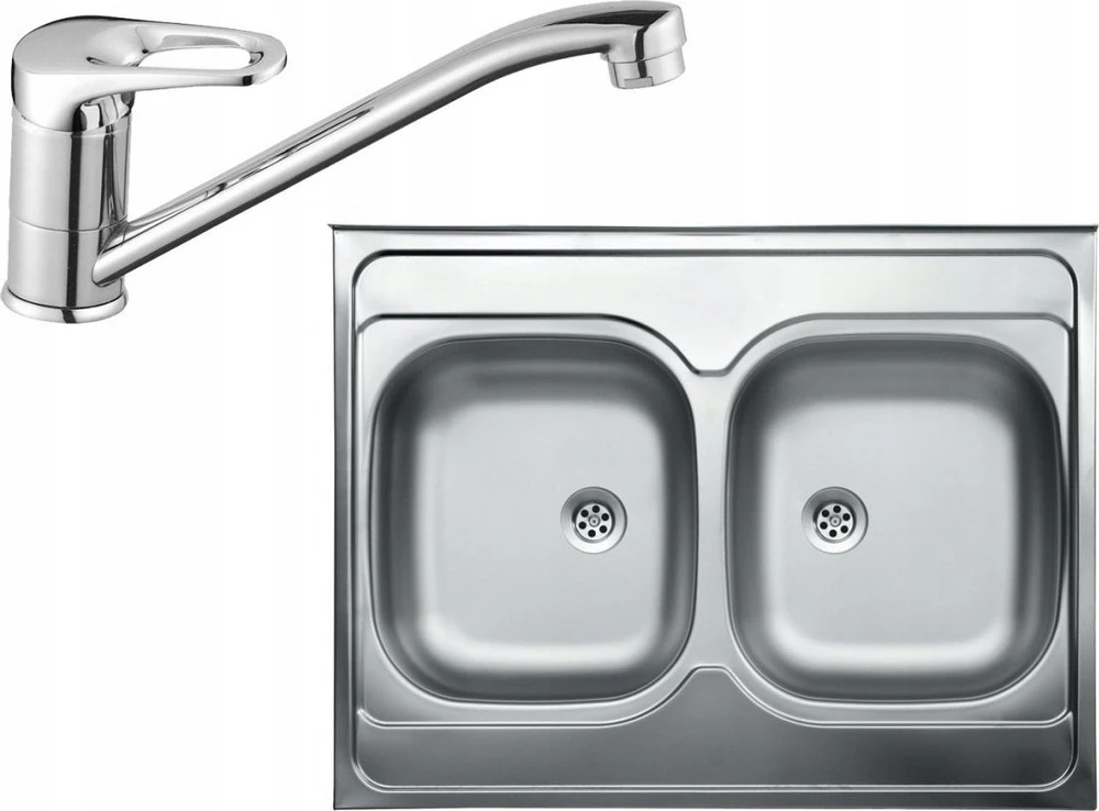 Plieninė virtuvinė plautuvė Kuchinox 60, SK2_020T, Inox