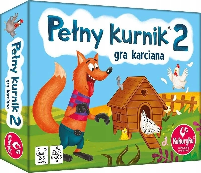 Kukuryku Gra Pełny kurnik 2 karciana 65043