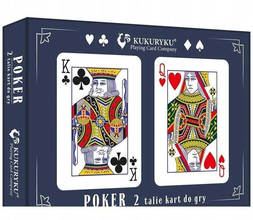 Kukuryku Kortos pokerowe komplektas 64916