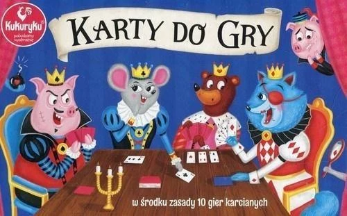 Kukuryku Žaidimų kortos 54 Junior - komplektas