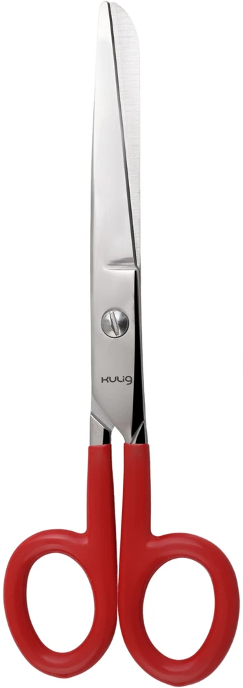 Kulig Pasivažinėjimas rogėmis Raudonos buitinės žirklės 18 cm