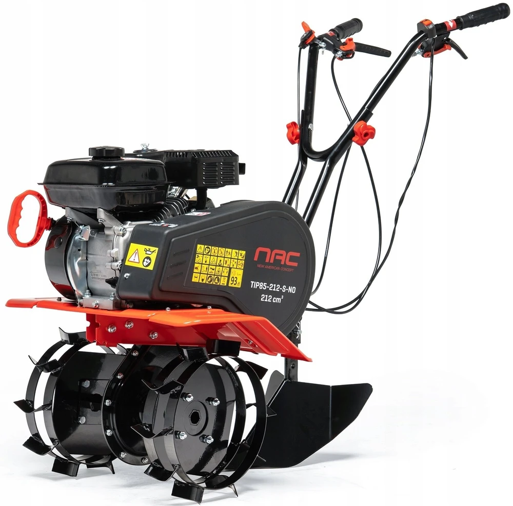 Kultivatorius Nac TIP85-212-S-NO; 2,5 kW; benzininis