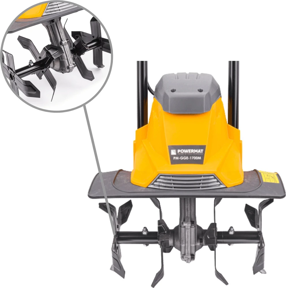 Powermat Elektrinis kultivatorius 1700W PM-GGE-1700M