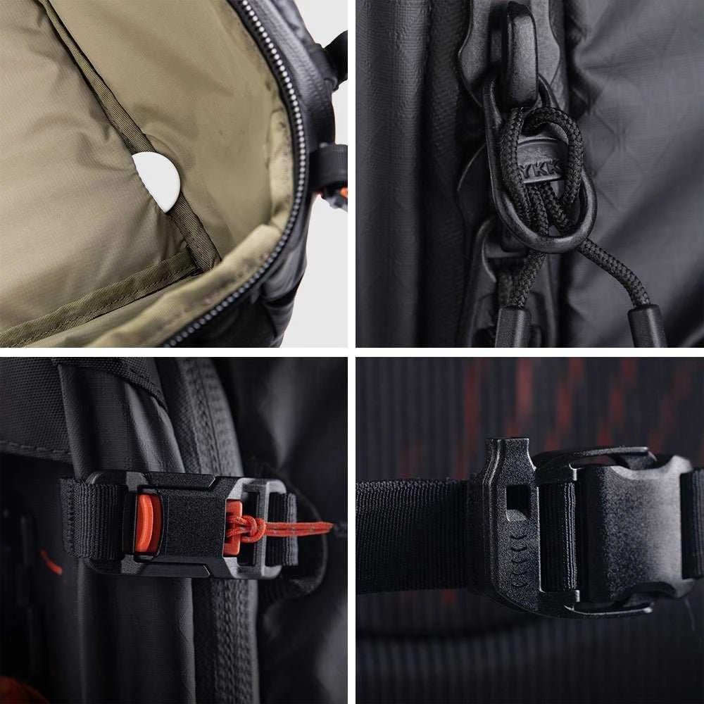 PGYTECH OnePro Flex 50l backpack (juodas) + organizer M