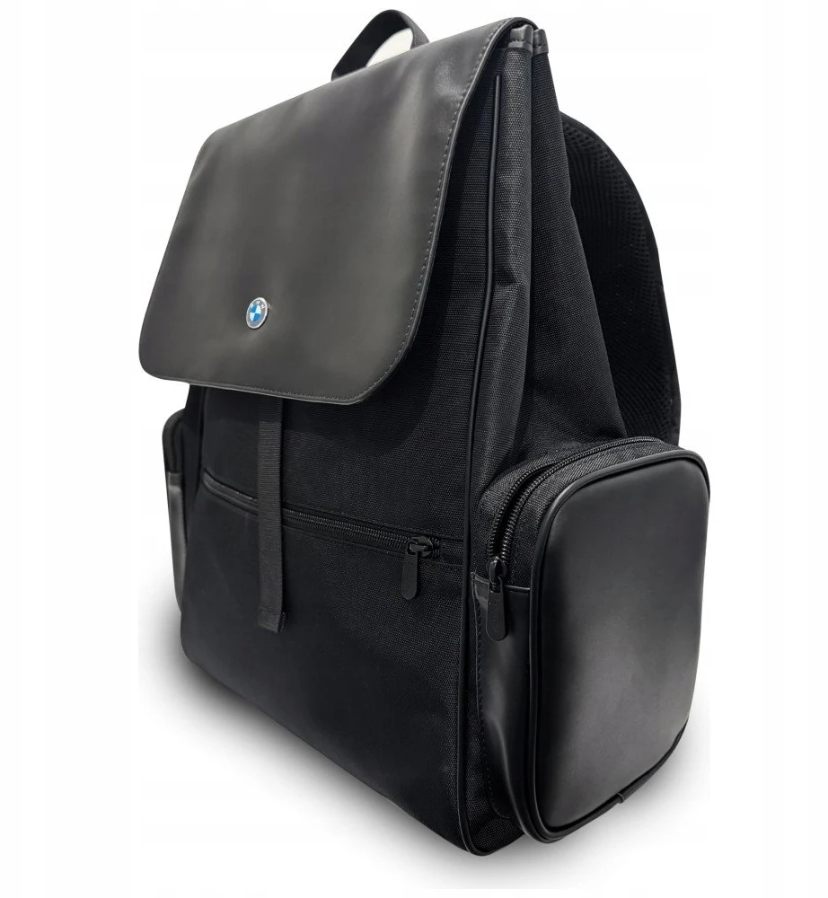 Kuprinė BMW Side Pockets Metal logo 15″ juodos spalvos