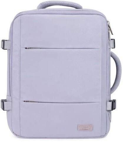 Adler Kuprinės rankinis bagažas 40x20x30 nešiojamas kompiuteris, atsparus vandeniui USB RFID Camry CR 6881 šviesiai violetinė