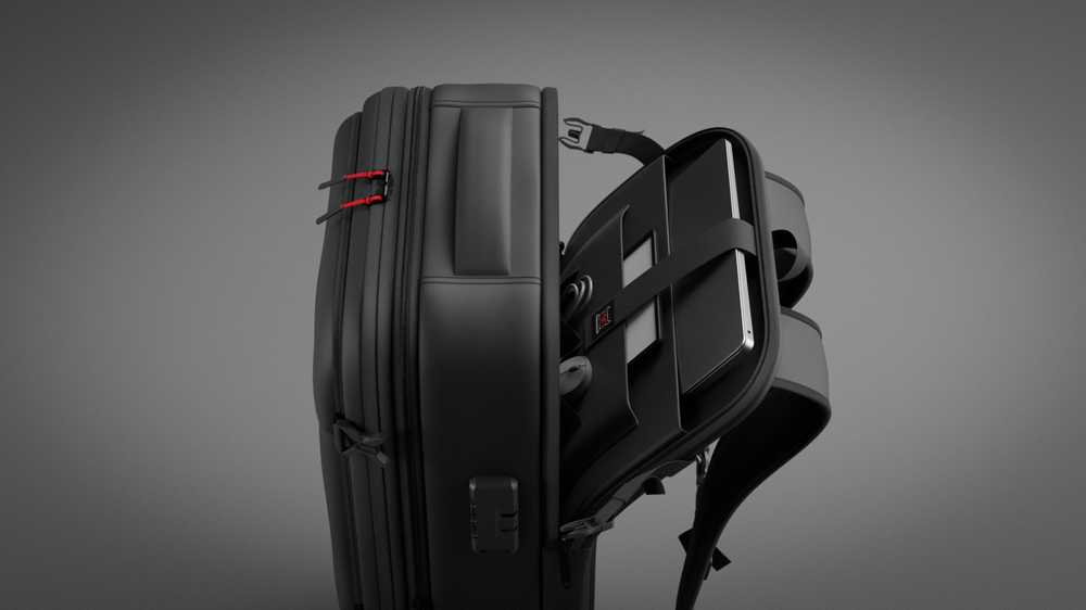 Daugiafunkcinė vakuuminė kuprinė Diablo Chairs Backpack Air juodos spalvos