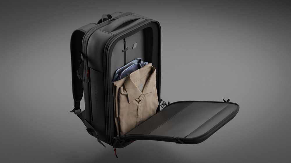 Daugiafunkcinė vakuuminė kuprinė Diablo Chairs Backpack Air juodos spalvos