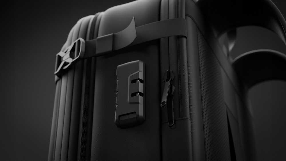 Daugiafunkcinė vakuuminė kuprinė Diablo Chairs Backpack Air juodos spalvos