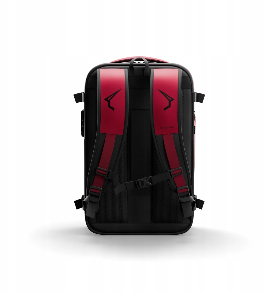 Kuprinė Diablo Chairs Air daugiafunkcinė vakuuminė, bordo spalvos