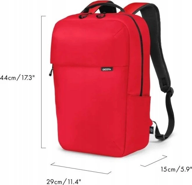 Dicota Commuter 13" - 16" raudona