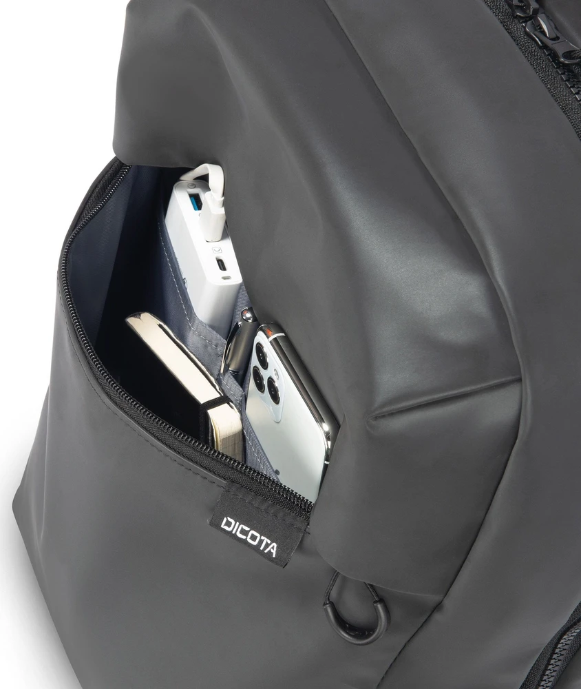 Dicota Commuter 13" - 16" šviesą atspindinti juoda