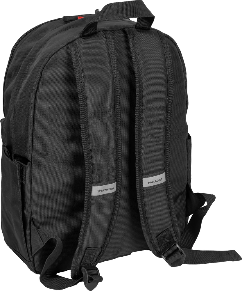 Genesis | Pallad 200 | Tinka iki 14.1 " | Backpack | Shoulder strap | Juodas