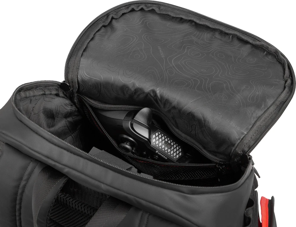 Genesis | Pallad 420 | Tinka iki 15.6 " | Nešiojamas kompiuteris Backpack | Atsparus vandeniui | Juodas