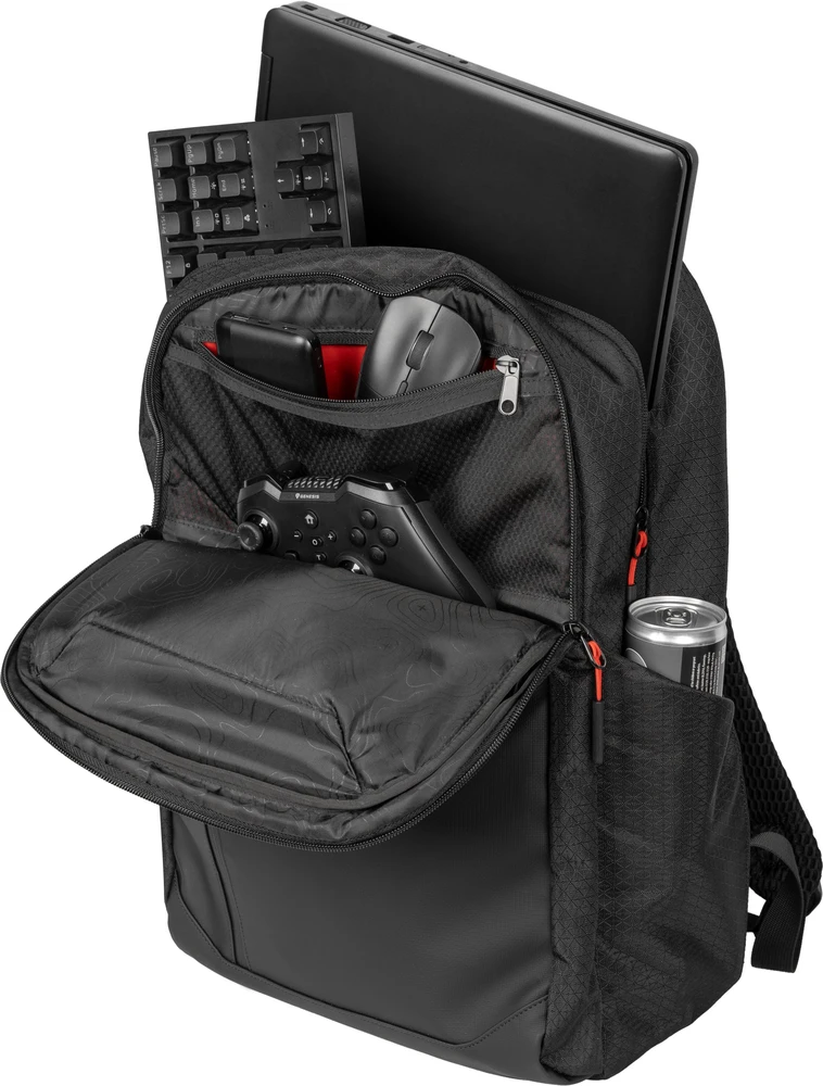 GNS Kuprinė kompiuteriui GENESIS PALLAD 480 JUODA 16″ 18L