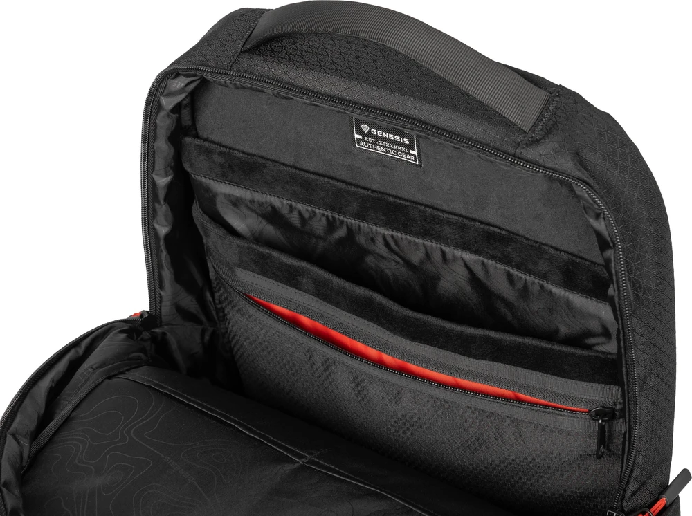 GNS Kuprinė kompiuteriui GENESIS PALLAD 480 JUODA 16″ 18L