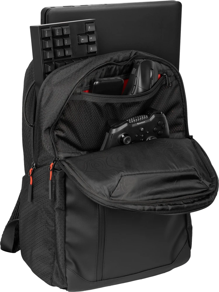 GNS Kuprinė kompiuteriui GENESIS PALLAD 480 JUODA 16″ 18L