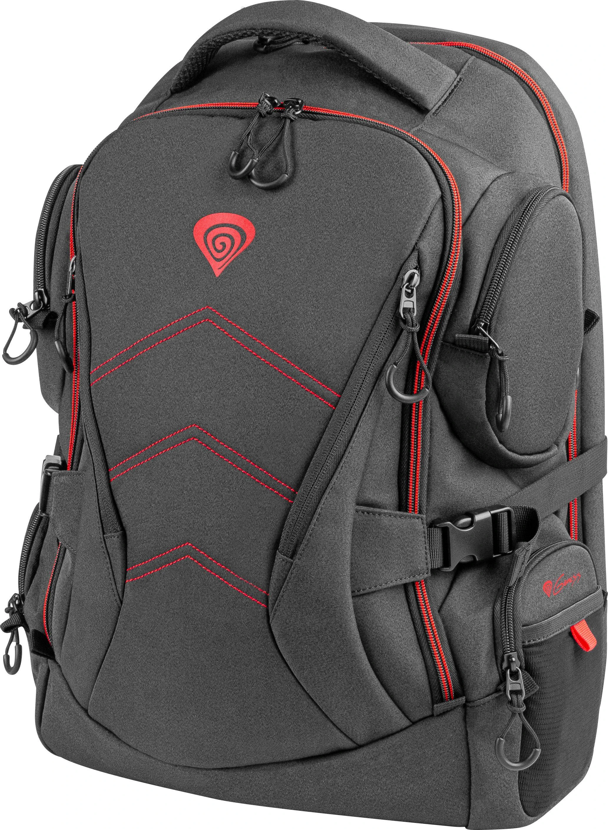 NATEC Genesis nešiojamojo kompiuterio kuprinė Pallad 550 juodas 15,6"/17,3"