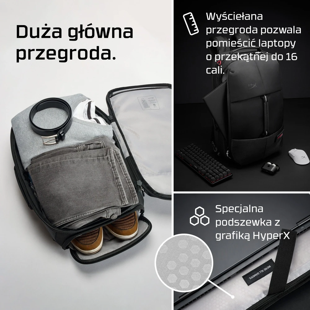 „Hewlett Packard“ (HP) „HP HyperX Knight“ kuprinė