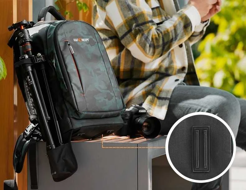 Kf Concept Kf Backpack Photo Photo kuprinė, skirta fotoaparatui / nešiojamam kompiuteriui / trikojiui Kf13.119