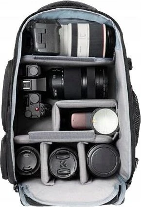 Kf Concept Kuprinė fotografinė didelė DSLR fotoaparatui ir dronui, vaizdo kamerai, 25l / K&f / Kf13.164