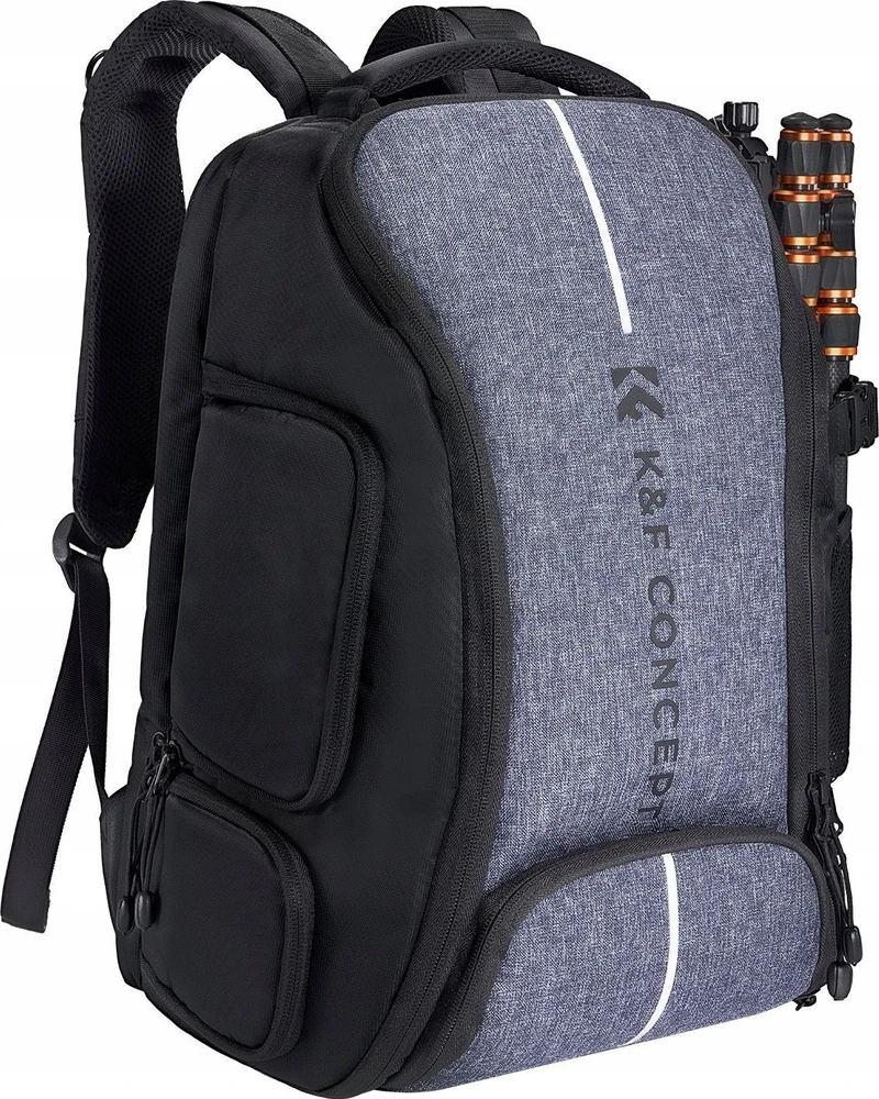 Kf Concept Kuprinė fotografinė didelė DSLR fotoaparatui ir dronui, vaizdo kamerai, 25l / K&f / Kf13.164