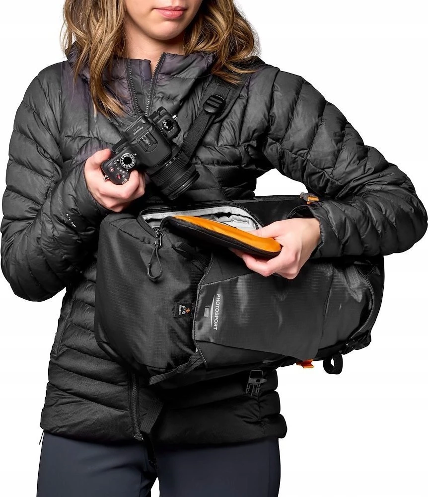 Lowepro kuprinė PhotoSport BP 15L AW III, pilka